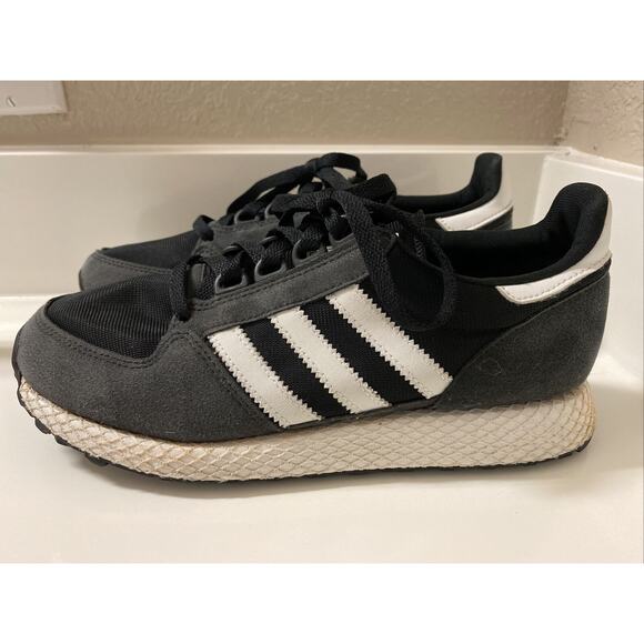 adidas Other - ADIDAS‎ EVH791004 Classic Ortholite Men’s Comfort Black Court Shoes SIZE 6.5